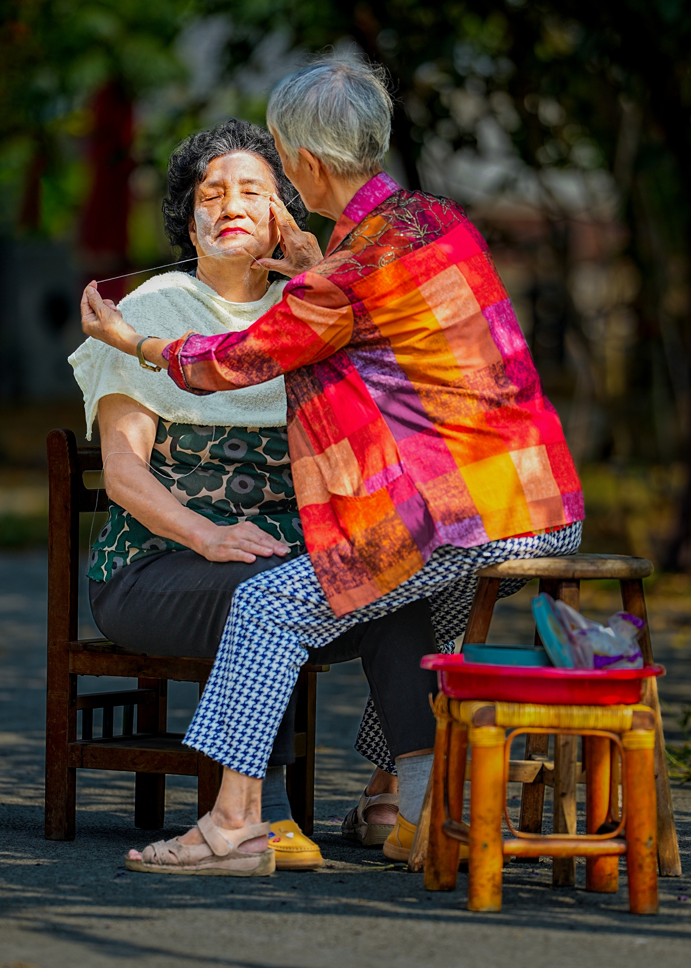 入選 張坤柏 阿嬤挽面